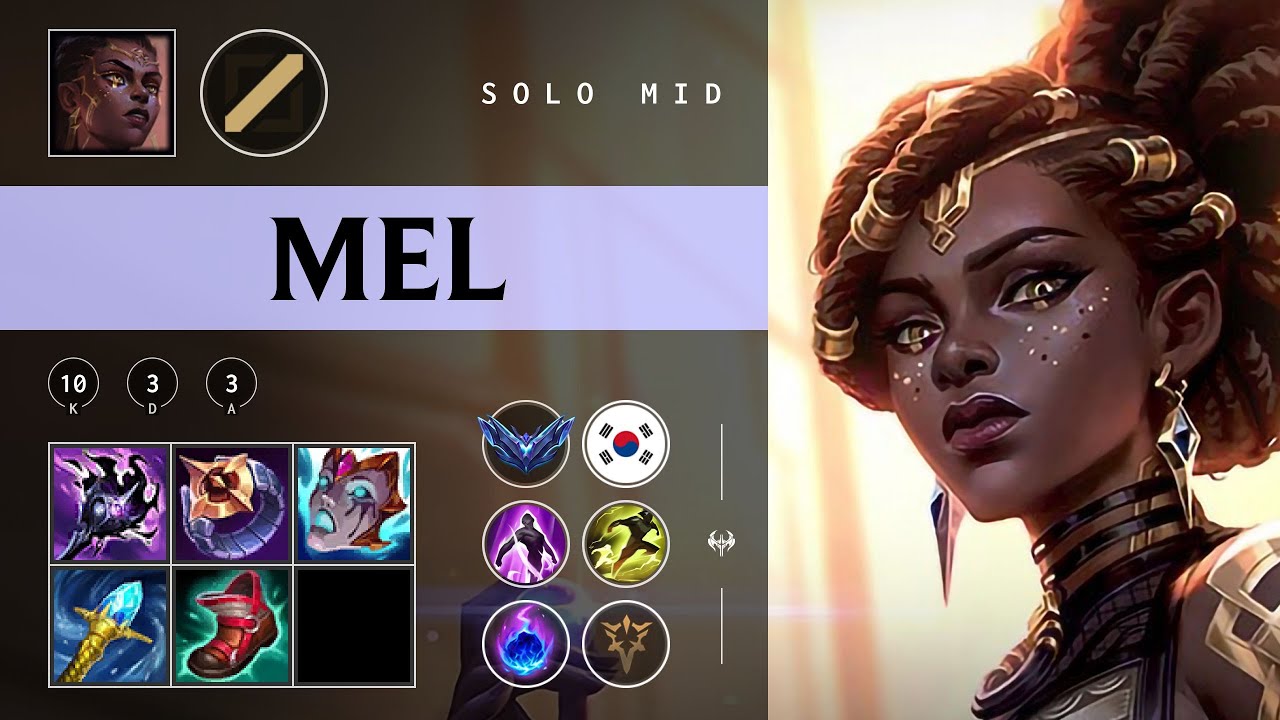 Mel Mid vs Ryze - KR Diamond Patch 25.24