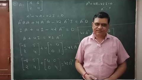 Class 12 maths rbse solutions exercise 5.1 Questions 9 and 10 / How to find inverse of matrix