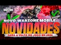 NOVO WARZONE MOBILE CHEGANDO EM 2026?🔥🔥🔥 CALL OF DUTY WARZONE MOBILE