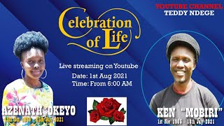 Funeral Service || KEN MOBIRI & AZENATH OKEYO  OTHIS || 01/08/2021