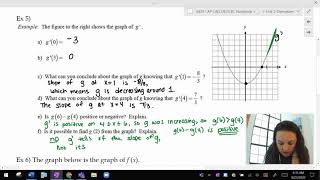 Graphs Of Derivs (Part 2)