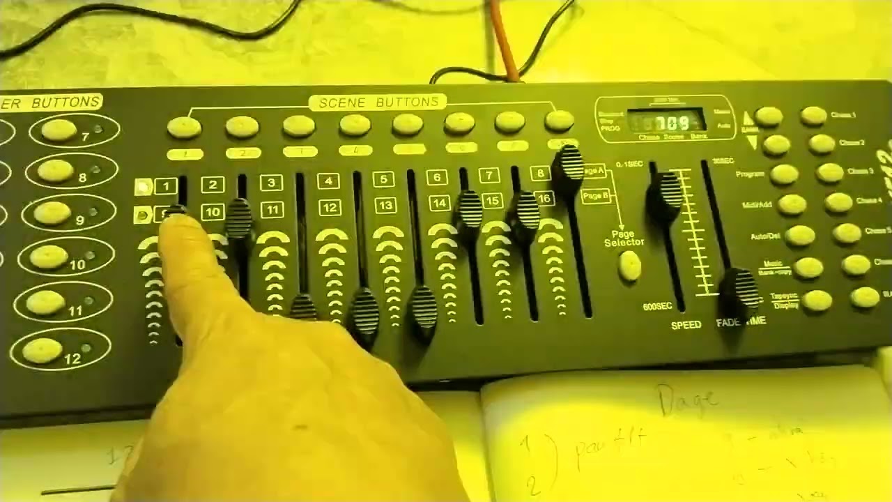 Hướng dẫn lập trình đèn Beam trên mixer DMX 512 Thanh lý đèn cũ mới giá rẻ 0909858136