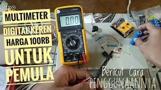 Multitester / Multimeter Digital Untuk Pemula Dan Cara Pemakaiannya