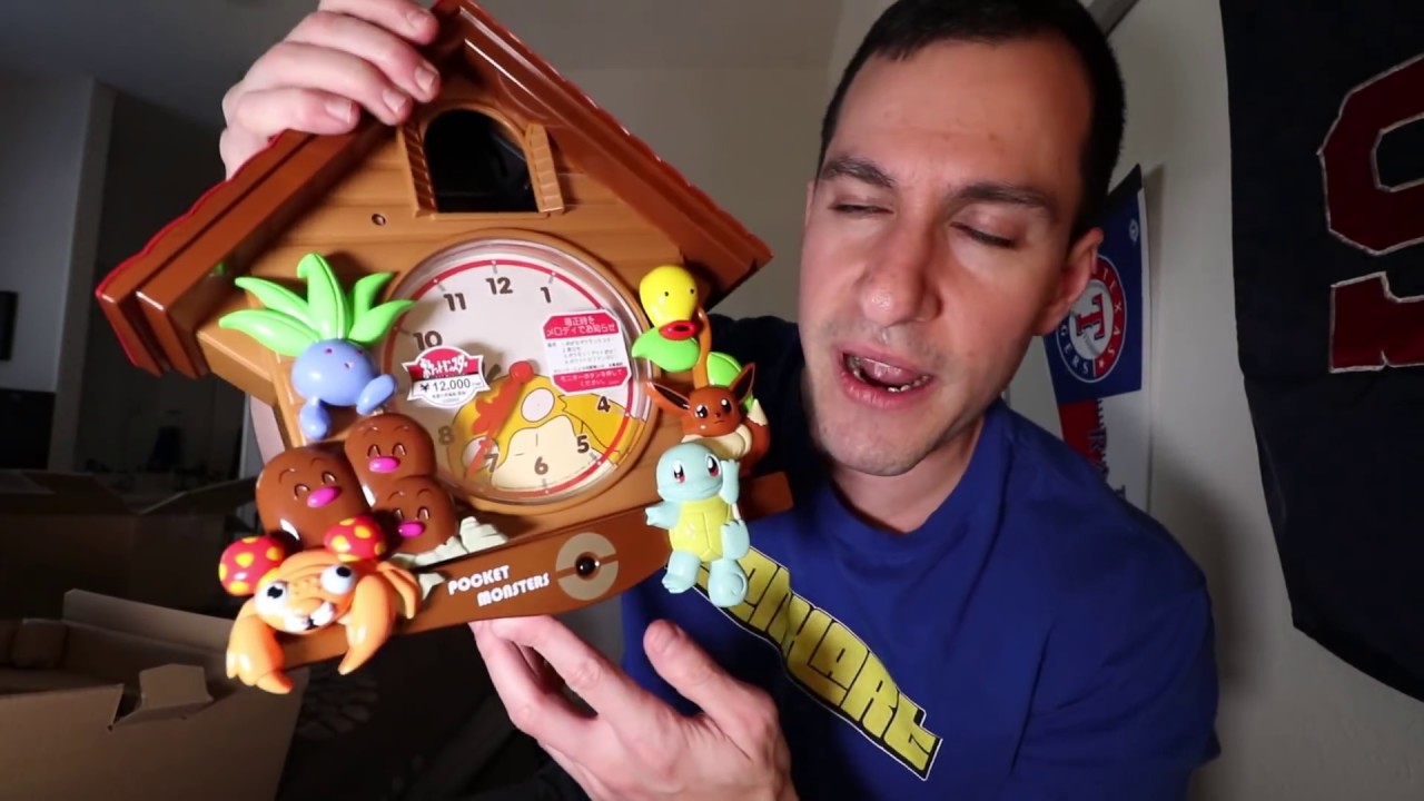 I BOUGHT THE RAREST POKEMON CLOCK IN THE WORLD!