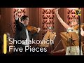 SHOSTAKOVICH: Five Pieces For Two Violins and Piano @antalzalai の動画、YouTube…