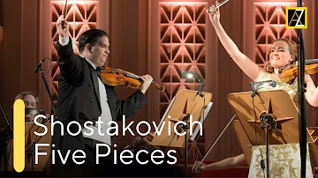 SHOSTAKOVICH: 5 Pieces For 2 Violins | Antal Zalai | Marianna Vasileva 🎵 classical music