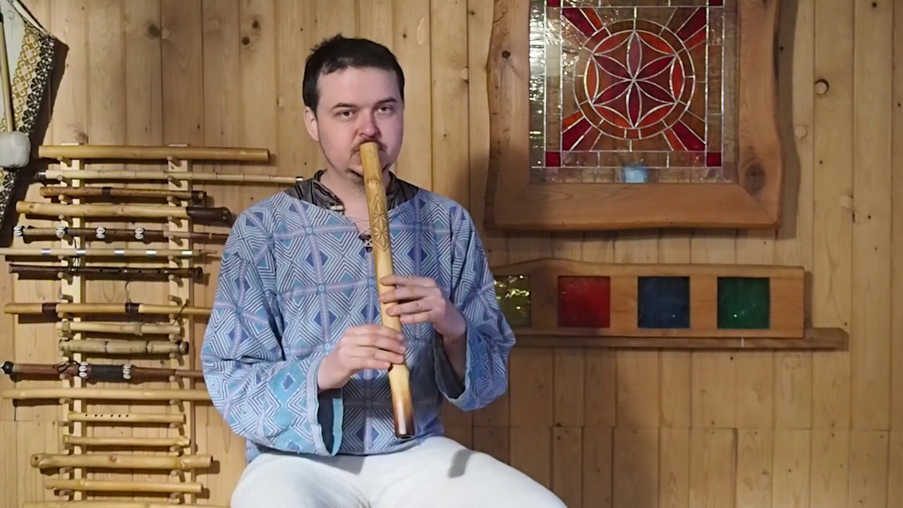Pentatonická flétna D moll, zauzený bez - YouTube