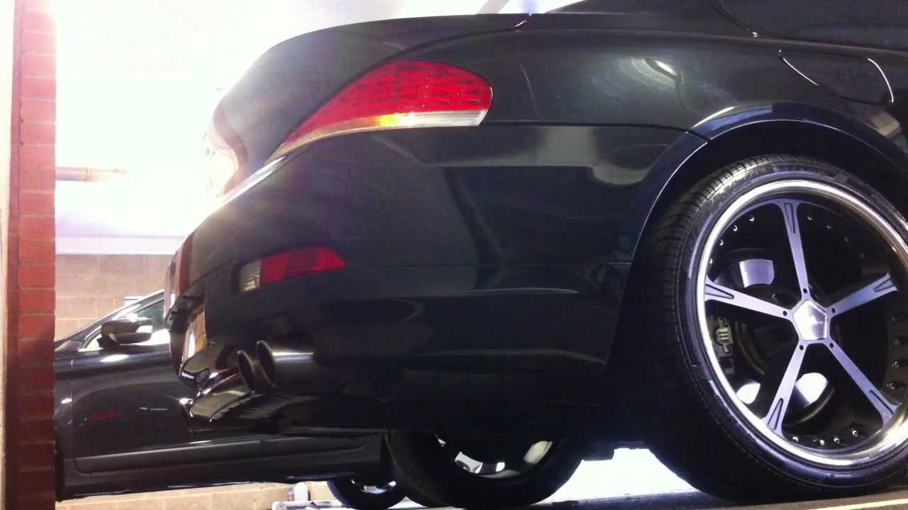 BMW E63 630i - Custom Exhaust Cold Start up and Look around - YouTube