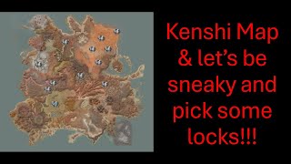 Kenshi - How to Play - The Map, Sneaking, Lockpick Training