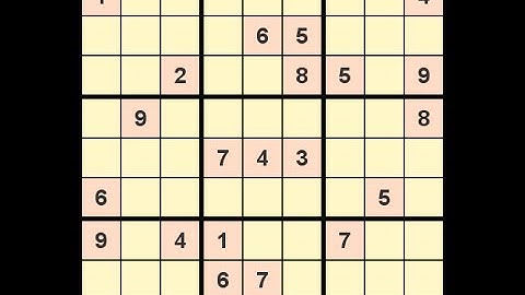 Self Solving Sudoku Guardian Hard 3771 Animated