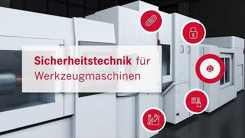 EUCHNER Sicherheitstechnik für Werkzeugmaschinen/ Safety engineering for machines