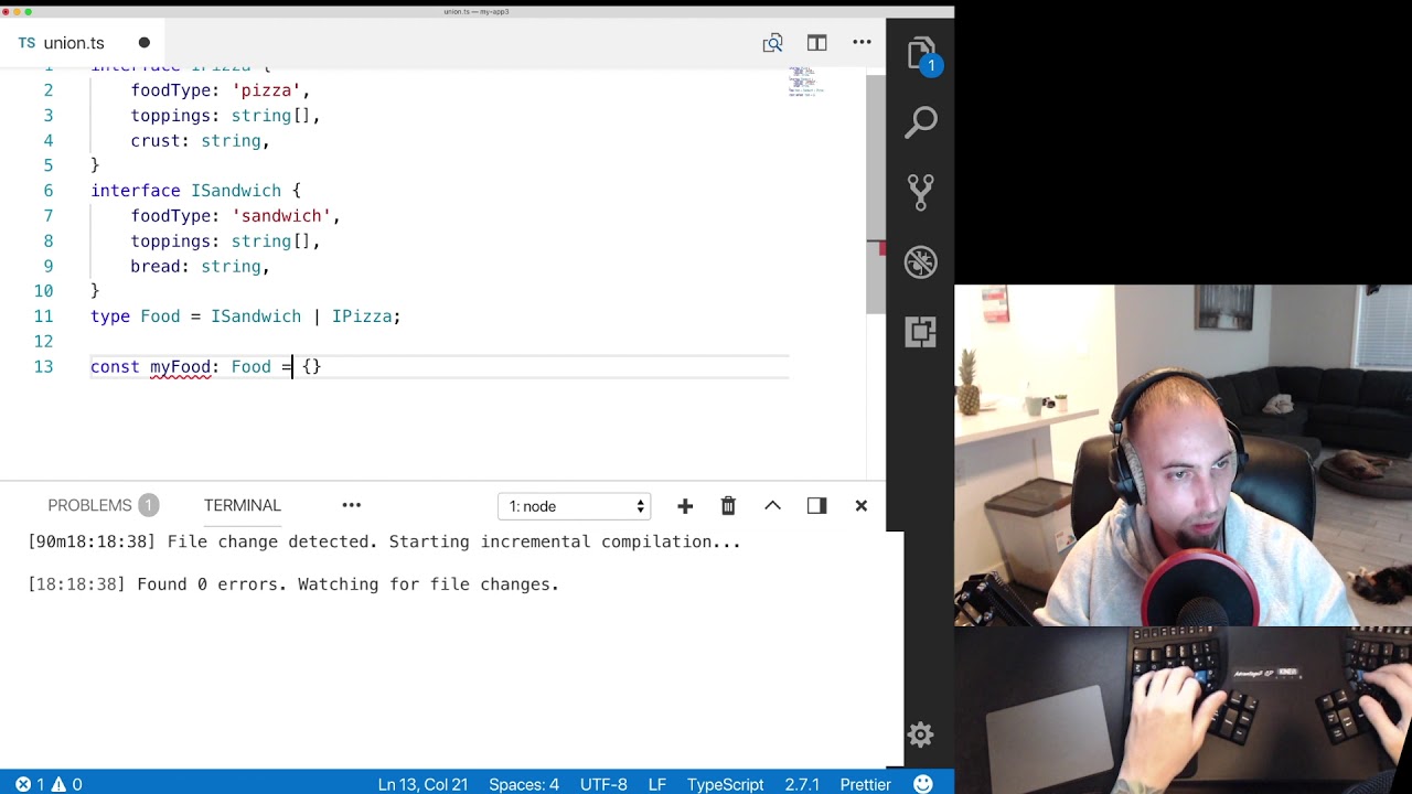 Advanced Typescript: Discriminated Unions