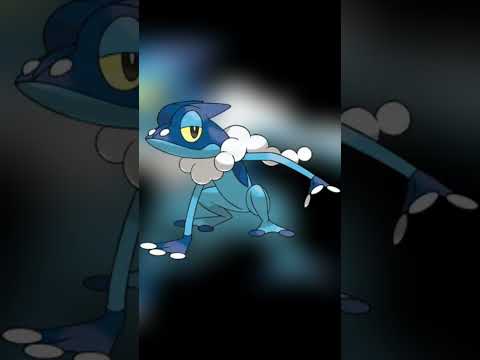 寶可夢圖鑑 #pokemon No.0657 呱頭蛙ゲコガシラ Frogadier #0657 #寶可夢卡牌 #pokemongo #寶可夢 #shorts #神奇寶貝 #第六世代