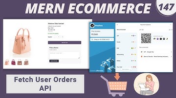 MERN Stack E-Commerce Project #147 : Get All User Orders with Fetch API