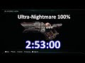 [Ravager Only] DOOM: The Dark Ages Ultra-Nightmare 100% Speedrun in 2:53:00 | 150% Game Speed
