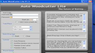 RuneScape woodcutting bot