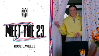 USWNT "Meet The 23" | Rose Lavelle