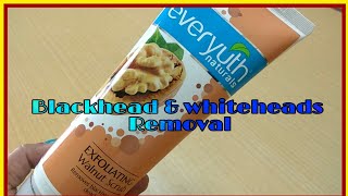 Everyuth Naturals Walnut Scrub Review।।Scrub For Blackhead & Whiteheads Removal।।MeSoraStyle