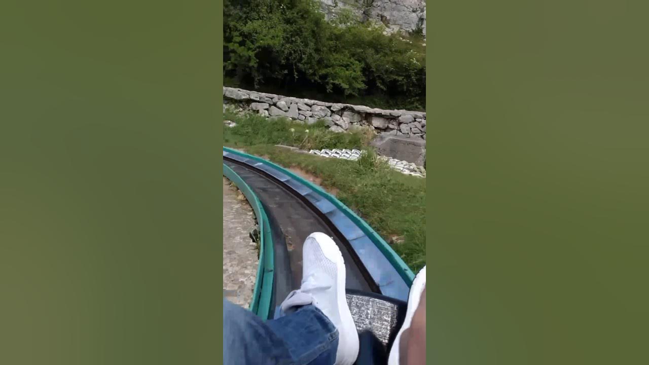 Llandudno Great Orme toboggan run POV YouTube