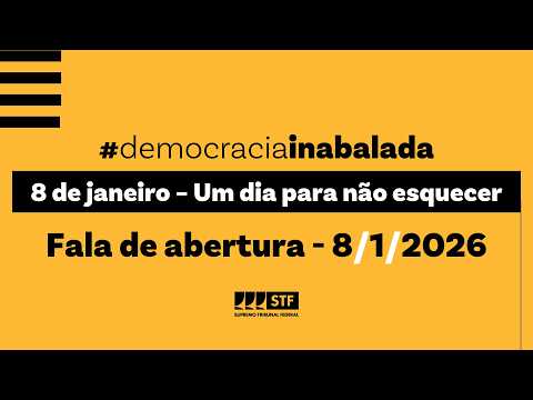 #democraciainabalada | Abertura da Exposição - 8 de janeiro: Mãos da reconstrução