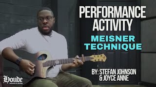 Advanced Meisner Technique | Performance Activity with Stefan Johnson & Joyce Anne