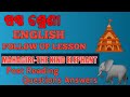 Class6 English||Follow Up Lesson||Mahagiri- A Kind Elephant||Post Reading Questions Answer