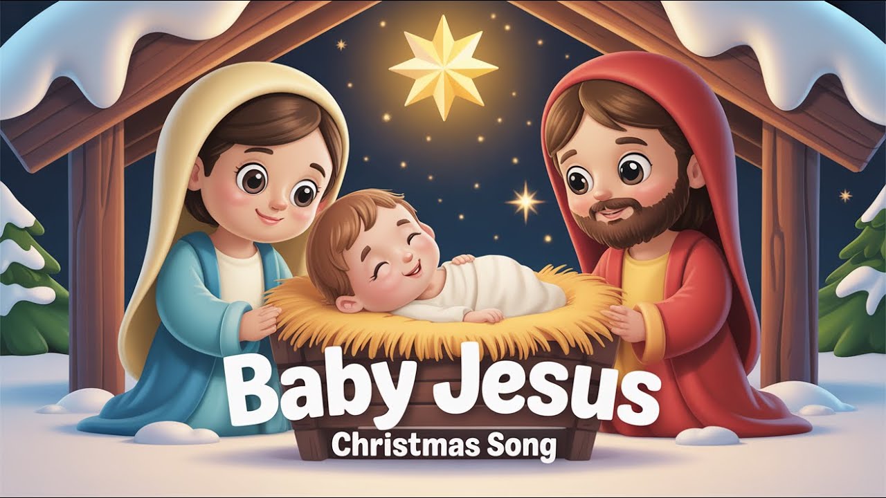 Baby Jesus Christmas Song for Kids | Christian Christmas Music 