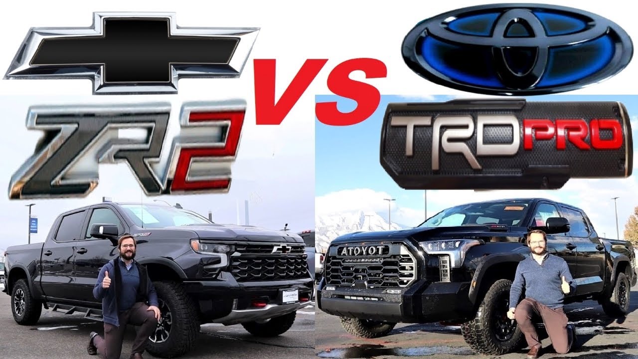 2023 Chevy Silverado ZR2 VS 2023 Toyota Tundra TRD PRO Picking A
