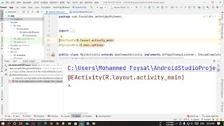 fix @EActivity (R.layout.activity_main) Missing