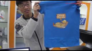 Vision heat dark transfer paper with Cutting plotter （papel y trazador)
