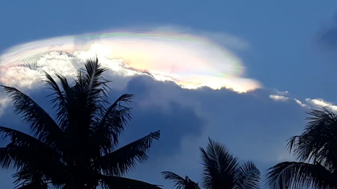  LUKISAN  INDAH D LANGIT  MEMBUAT GEGER MASARAKAT 