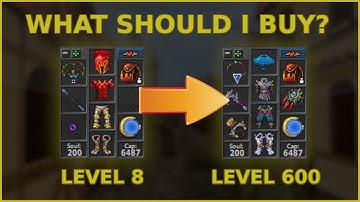 Tibia | Monk | Equipment Order Guide