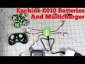 Eachine E010 Extra Batteries and Multicharger - Banggood