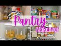 ULTIMATE PANTRY MAKEOVER 2021 I PANTRY ORGANIZATION I EXTREMELY SATISFYING BEFORE AND AFTER