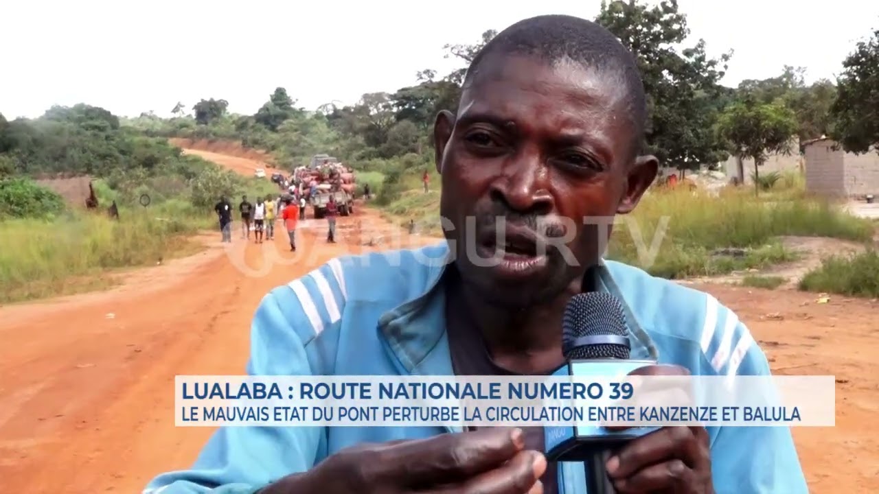 🚨KOLWEZI : Dans la Commune de DILALA, les travaux de construction d'un pont