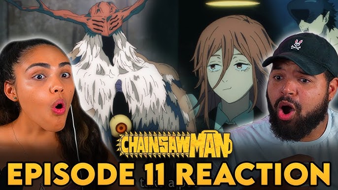 Chainsaw man ep 5 - Ele entrou em estado de choque ao apertar uns