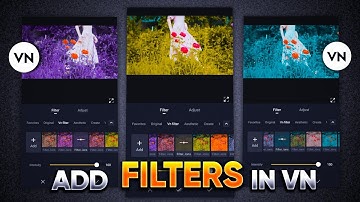 How To Add Filters In Vn App | Vn App Me Filters Kaise Add Kare | Vn App Colour Grading