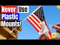 Aluminum Flag Pole Mount - How to