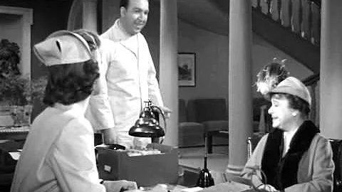 Miss Kelly (Peggy Dow) appears in 'Harvey' (1950)