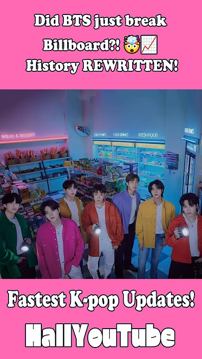 Did BTS just break Billboard?! 🤯📈 History REWRITTEN!  #shorts #Korean_Wave #Hallyu #Kpop_news
