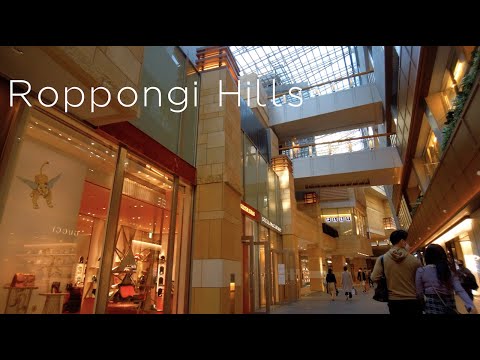 六本木ヒルズ散歩/Roppongi Hills walk【4K】