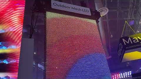 LDI 2026: Planar Discusses Large Pixel Pitch Outdoor Mesh LED Features and Use Cases