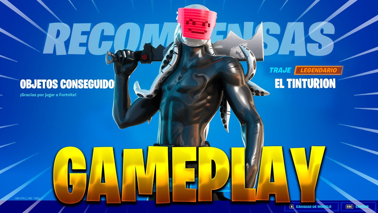 GAMEPLAY EXCLUSIVO DE LA SKIN DEL CLUB DE FORTNITE DE NOVIEMBRE ¿MERECE