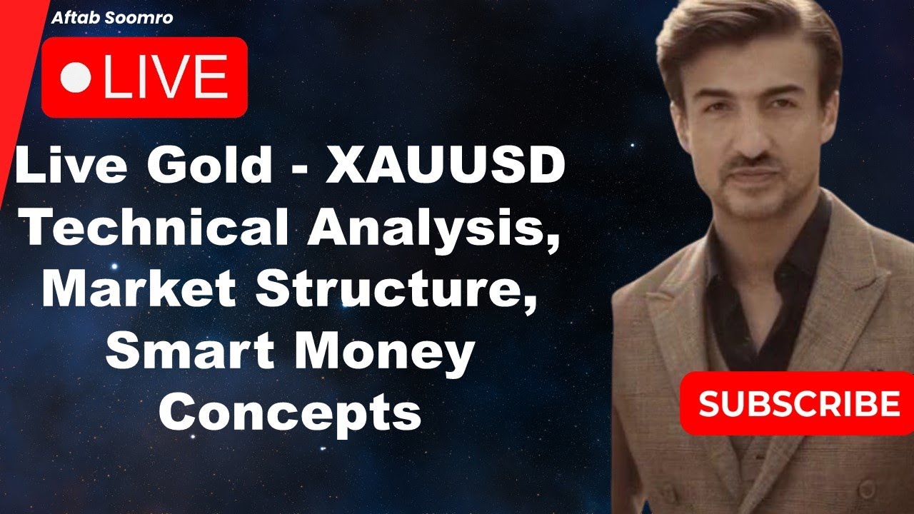 Live Gold - XAUUSD, Market Structure, Smart Money Concepts # 15