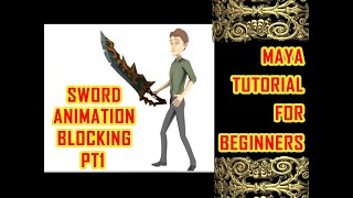 sword animation pt 1| animation tutorial step by step | maya animation |hindi animation tutorial