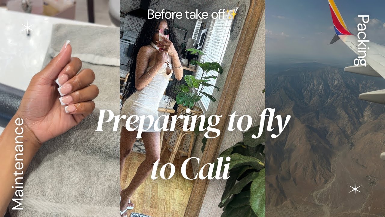 PREP FOR VACA!! ✈️🫧🥂 Maintenance, packing +GRWM