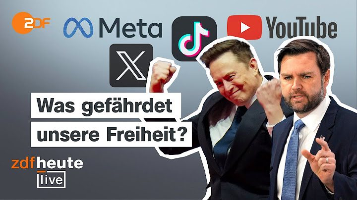 Wie Musk, Vance und Co. die Demokratie testen | ZDFheute live von der re:publica