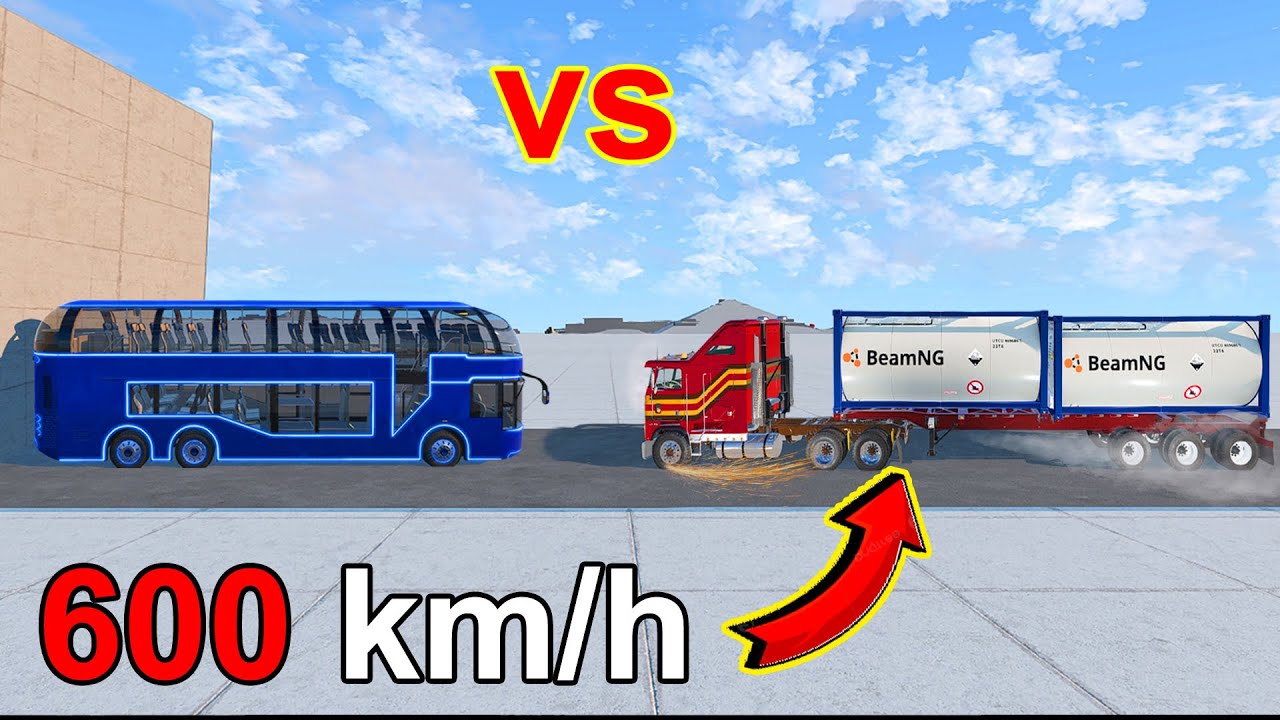 Can A Truck With Double Tank Container Trailer Crush a Powerglow ...