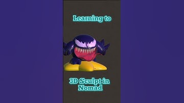venom kirby - learning nomad sculpt