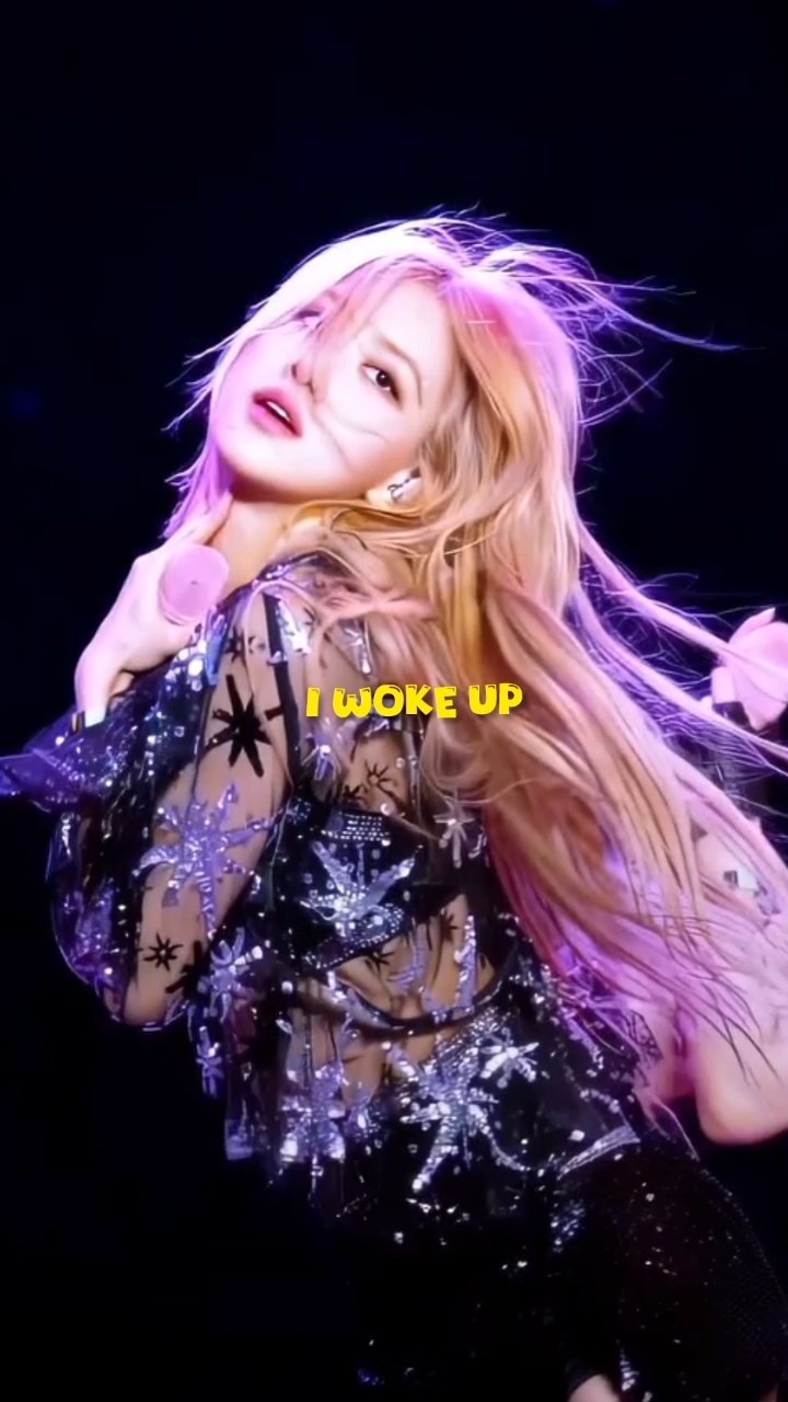 She slap the haters with those lyrics ? #rosé #jennie #lisa #jisoo #blackpink #shorts